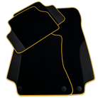 Customizable Black Floor Mats For Mercedes Benz CLS-Class C219 (2004-2010)