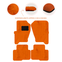 Premium Sheepskin Floor Mats for Land Rover Freelander (2007-2012)