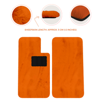 Premium Sheepskin Floor Mats for Aston Martin V8 Virage (1989-1995) Coupe