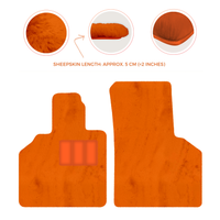 Premium Sheepskin Floor Mats for Lamborghini Aventador (2012-2022)