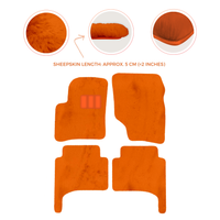 Premium Quality Sheepskin Floor Mats for Porsche 550 (1953-1956)