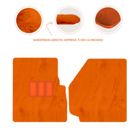 Premium Sheepskin Floor Mats for Land Rover Discovery (2004-2009)
