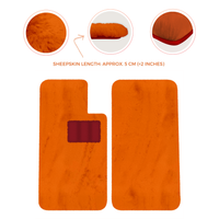 Premium Sheepskin Floor Mats for Aston Martin V8 Virage (1989-1995) Coupe