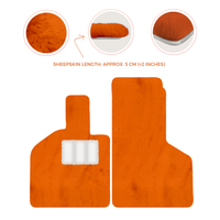 Luxury Sheepskin Floor Mats for Lamborghini Gallardo (2004-2014)