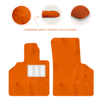 Premium Sheepskin Floor Mats for Lamborghini Aventador (2012-2022)