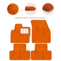 Premium Sheepskin Floor Mats for Range Rover Vehicles (2012-2022)