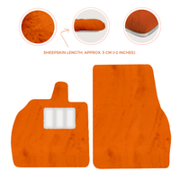 Luxury Sheepskin Floor Mats for Lamborghini Revuelto 2024-2025