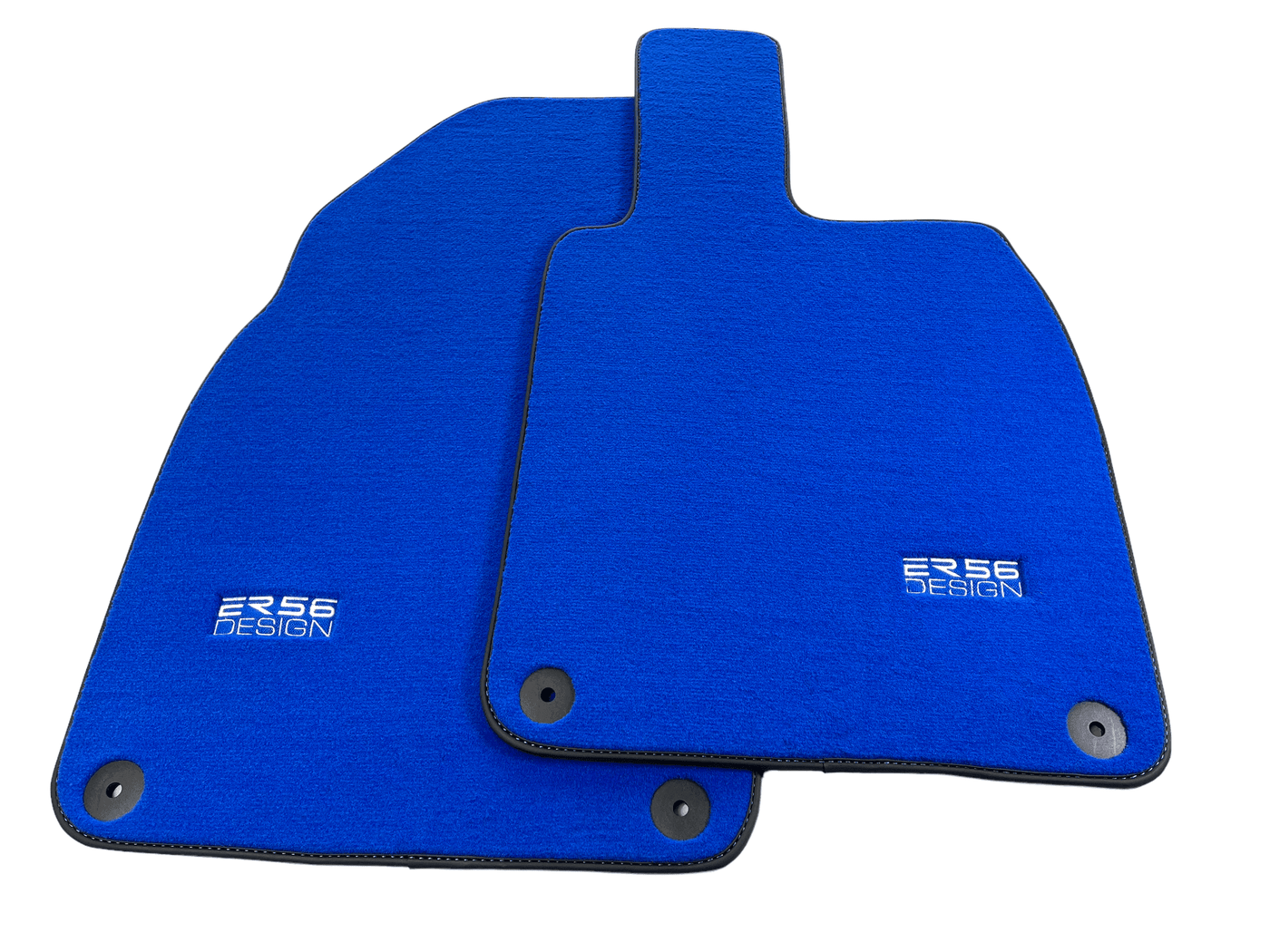Blue Floor Mats for Porsche 718 Cayman (2017-2023) | Er56 Design - AutoWin