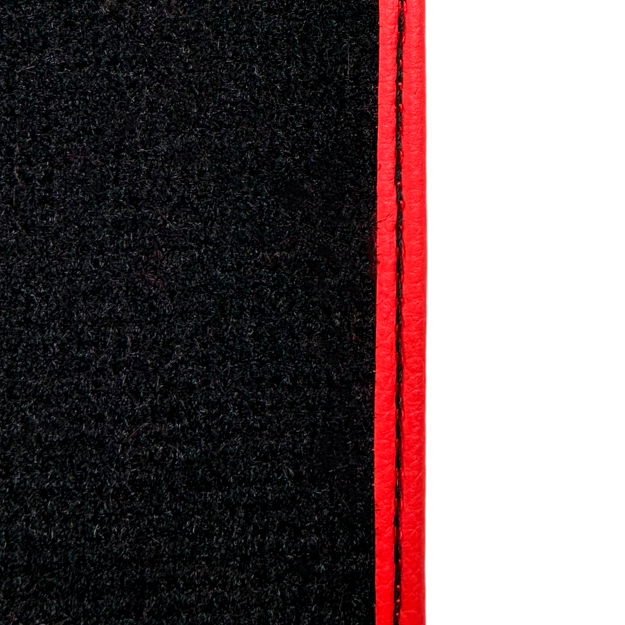 Red Sheepskin Floor Mats for Bentley Bentayga (2015-2023)