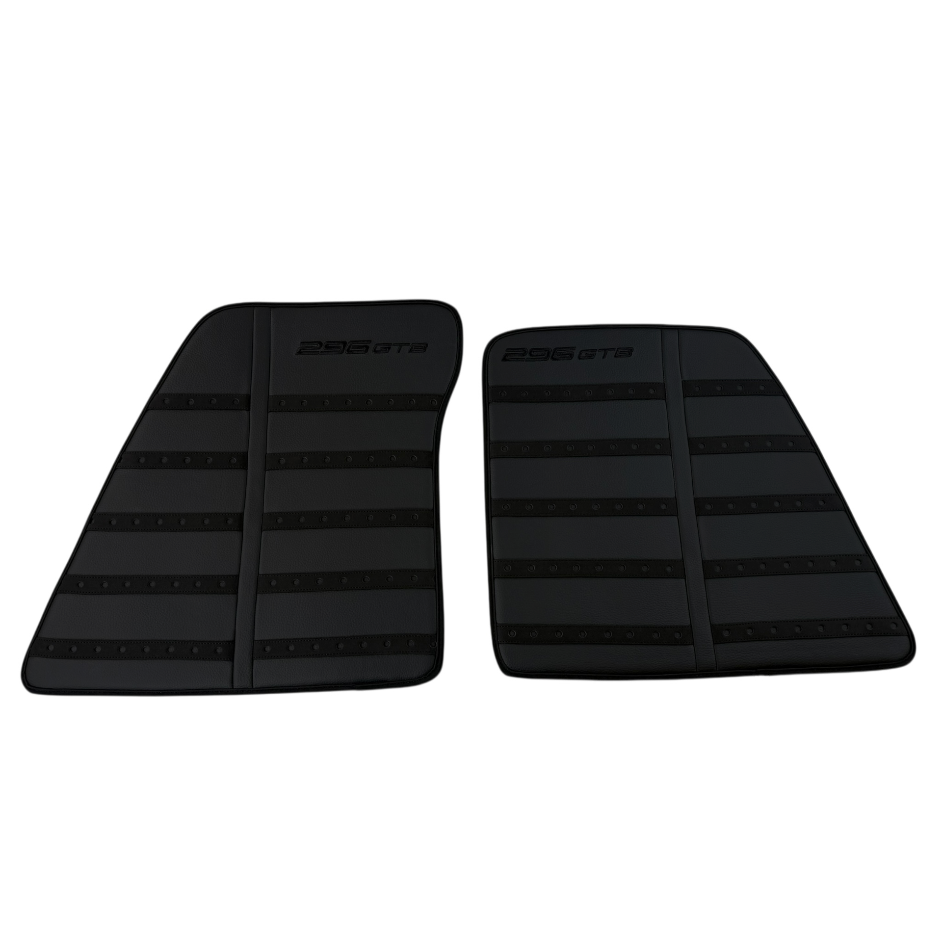 Black Leather Floor Mats for Ferrari SF90 | Stylish Protection