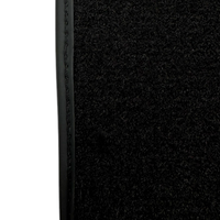 ER56 Design Black Floor Mats for Chevrolet Orlando 7-Seater (2011-2014) with Leather