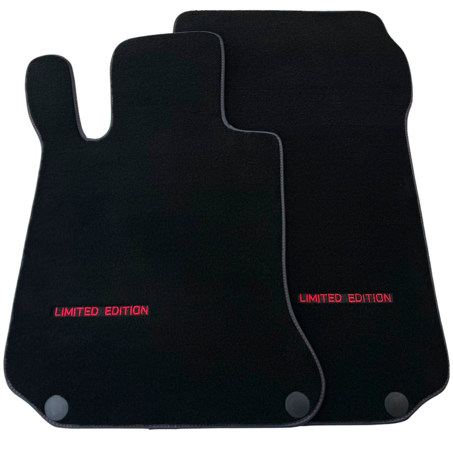 Black Floor Mats For Mercedes Benz A-Class W177 Hybrid (2019-2023) | Limited Edition