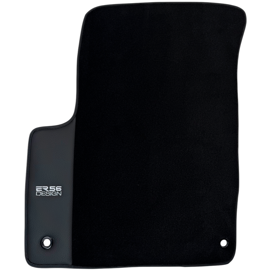 ER56 Design Black Floor Mats for Jeep Commander (2006-2010) with Leather