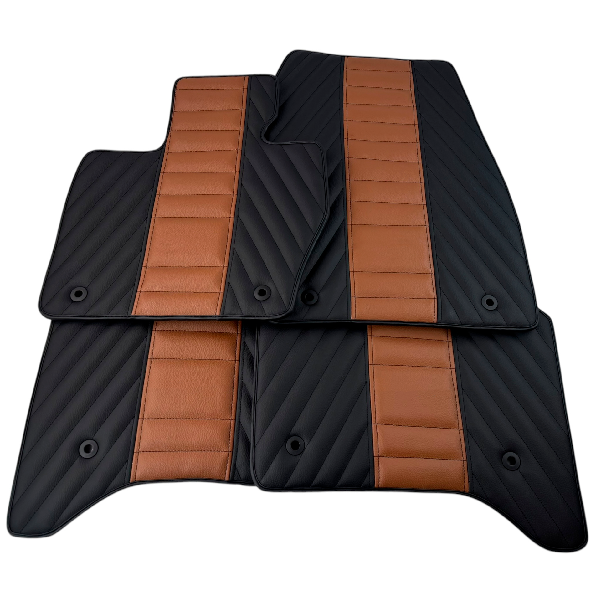 Leather Floor Mats for Range Rover Evoque (2019-2024) 5-Doors