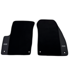 ER56 Design Black Floor Mats for Chevrolet Malibu Sedan (2013-2016) with Leather