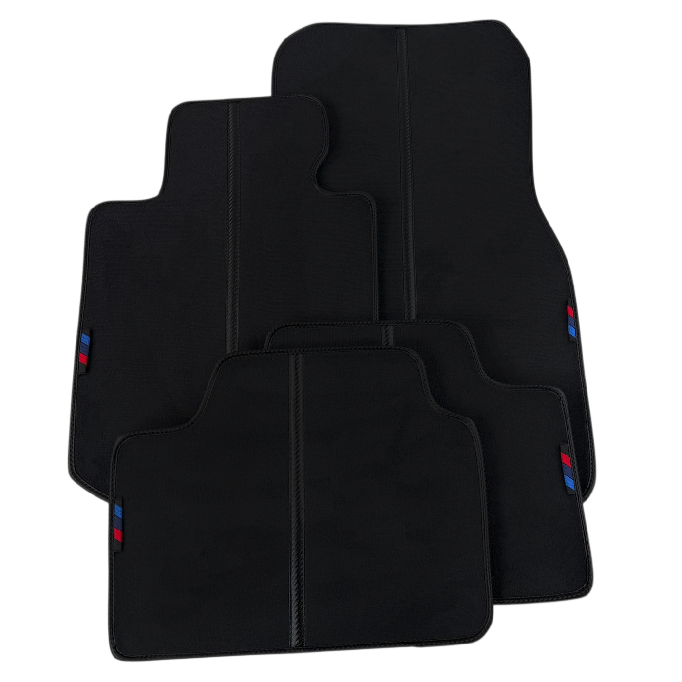Customizable Black Floor Mats for BMW G30 Sedan (2016-2023)