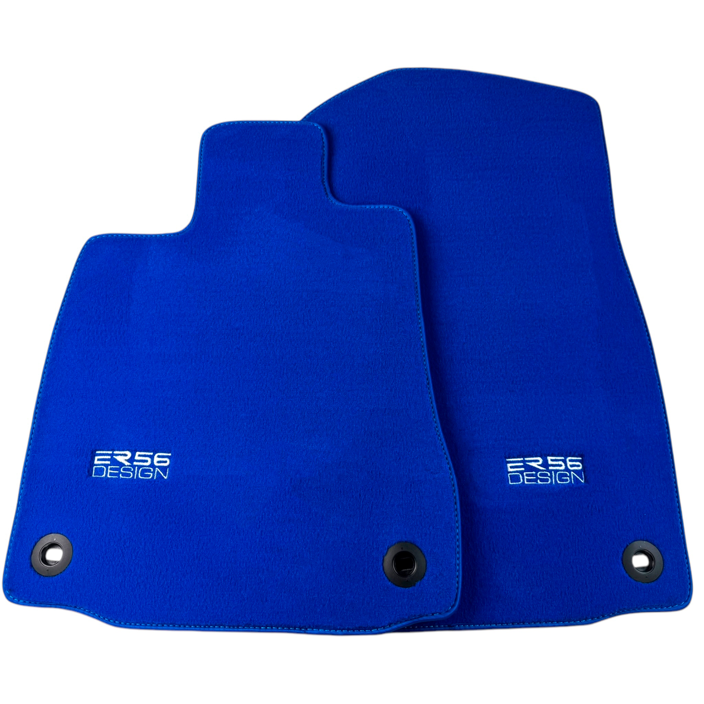 Blue Floor Mats for Lexus RC (2015-2018) by ER56 Design