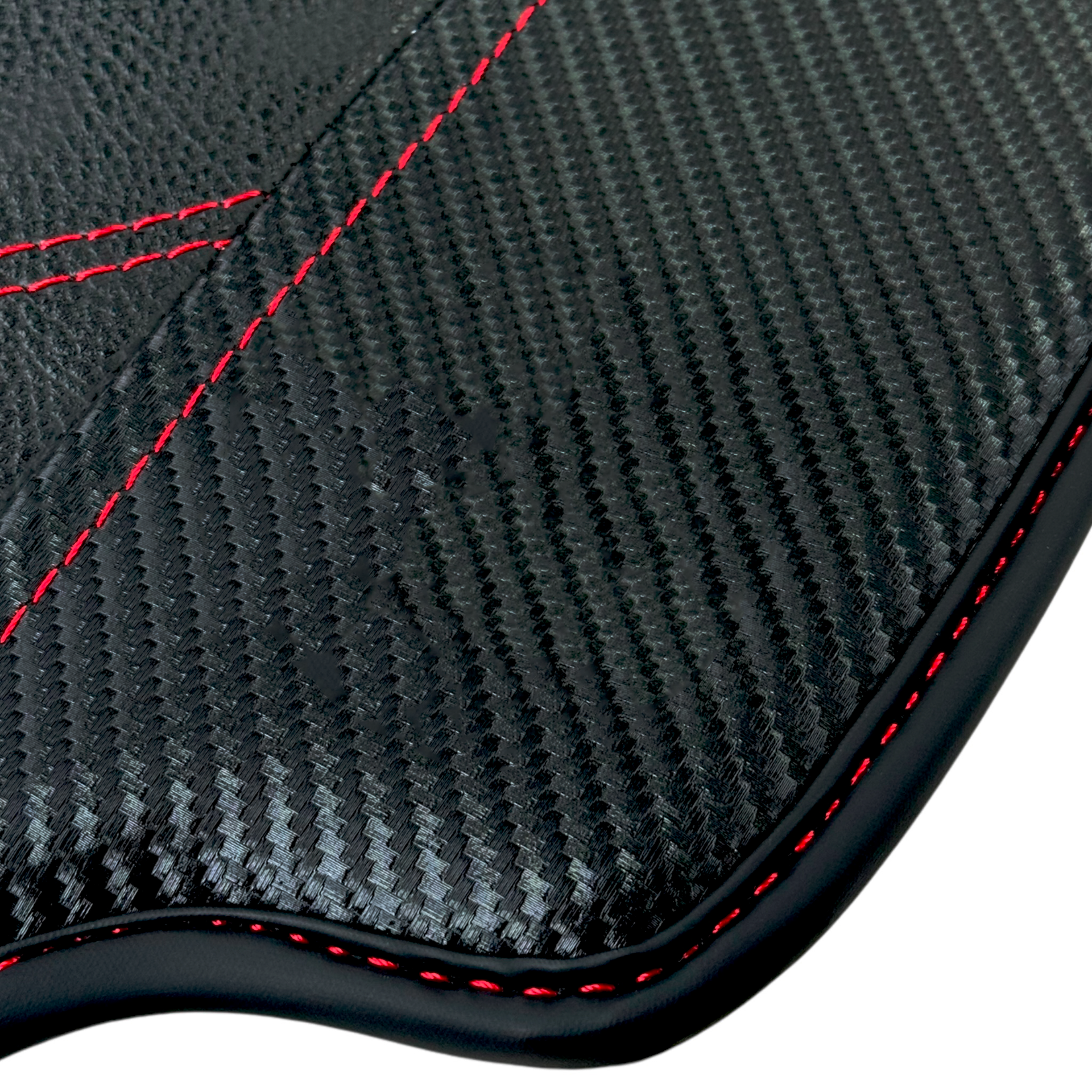Leather Floor Mats For Ferrari 458 Speciale 2012-2015 With Carbon Fiber | Italian Edition