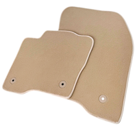 Beige Floor Mats for Lincoln MKX (2015-2018) SUV by AutoWin