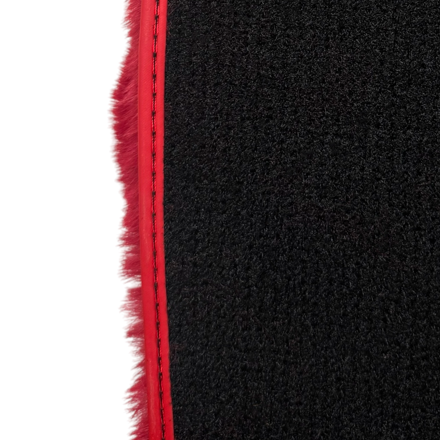 Red Sheepskin Floor Mats For Rolls Royce Ghost Series II (2021-2024) ER56 Design Brand