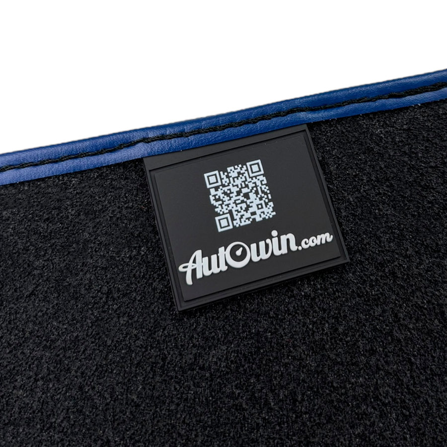 Dark Blue Floor Mats for Jaguar XE (2015-2019)| ER56 Design