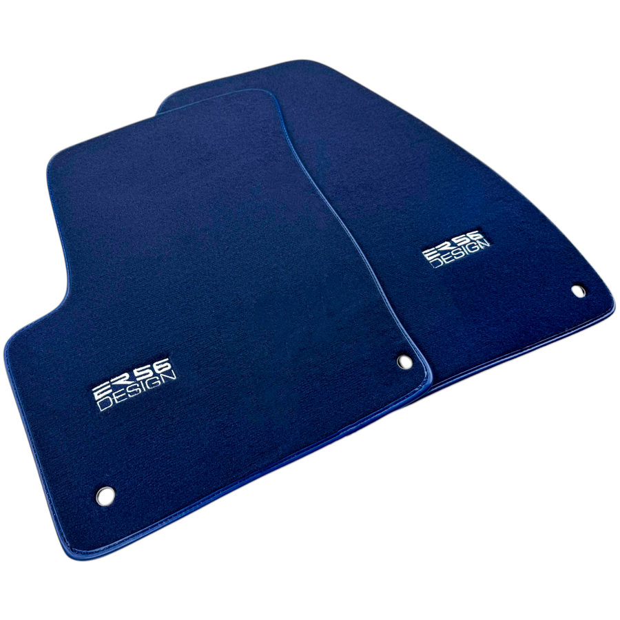 Dark Blue Floor Mats for Lincoln MKX (2011-2015) SUV by ER56 Design