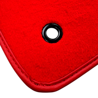 Red Floor Mats for Chevrolet Corvette C4 (1984-1996) by ER56 Design