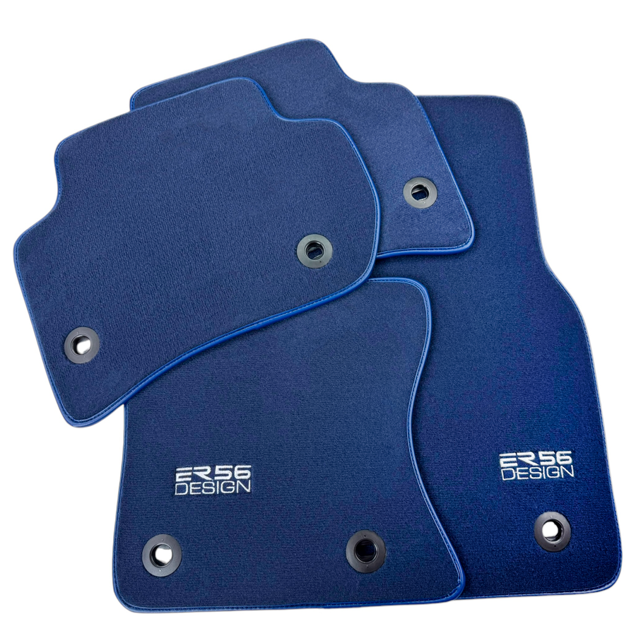 Dark Blue Floor Mats for Jaguar F-Type (2014-2020) | ER56 Design