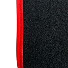 Red Floor Mats for Chevrolet Spark Hatchback (2013-2015) by ER56 Design