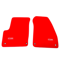 Red Floor Mats for Chevrolet Corvette C4 (1984-1996) by ER56 Design