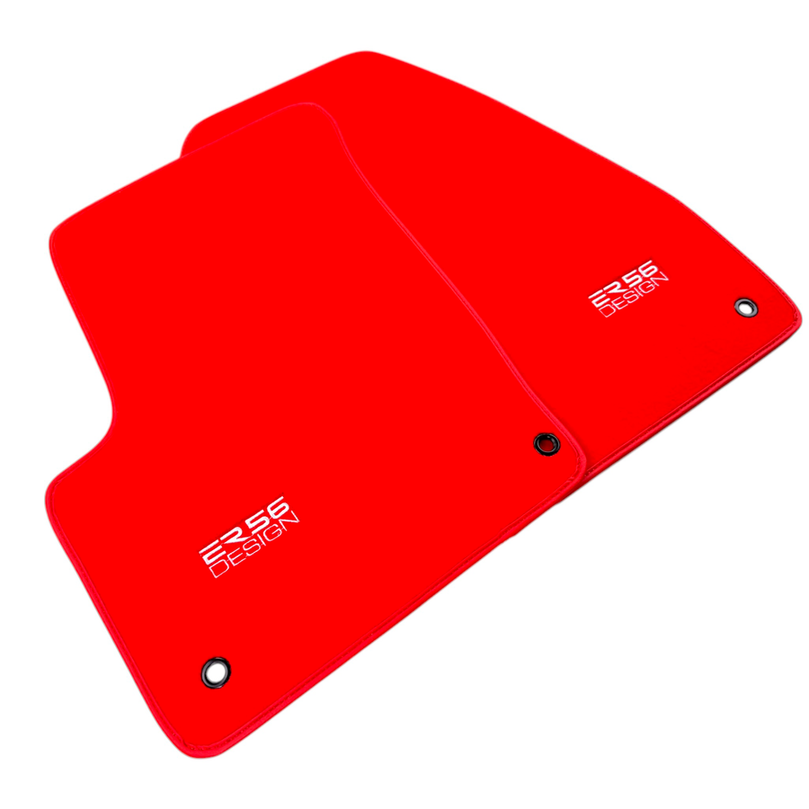 Red Floor Mats for Chevrolet Corvette C3 (1968-1982) by ER56 Design
