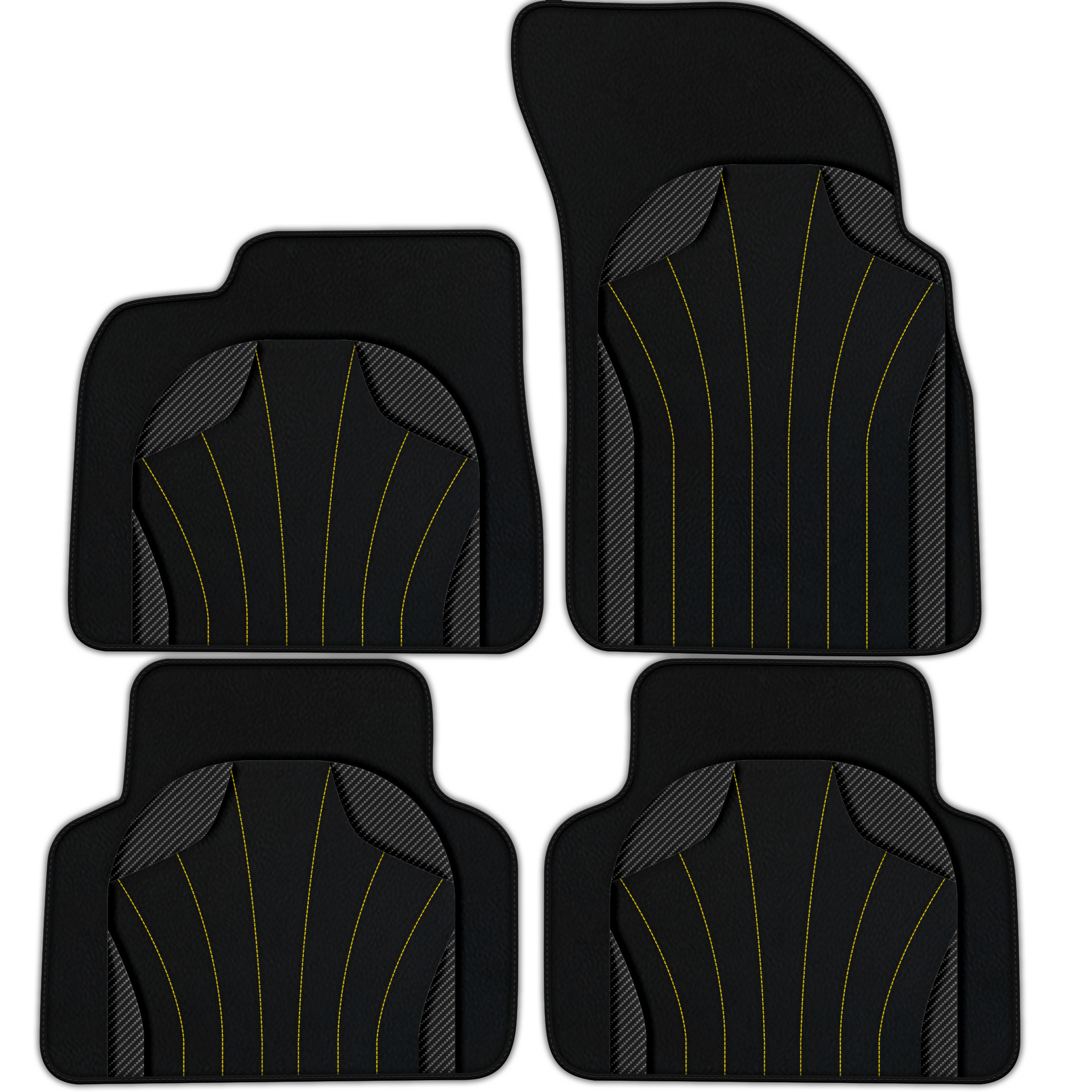 Custom Leather Floor Mats for Lamborghini Urus 2018-2024 - AW38