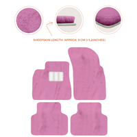 Premium Luxury Sheepskin Floor Mats for Bentley Bentayga 2015-2023
