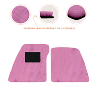 Premium Sheepskin Floor Mats for Ferrari 296 GTS (2022-2025)