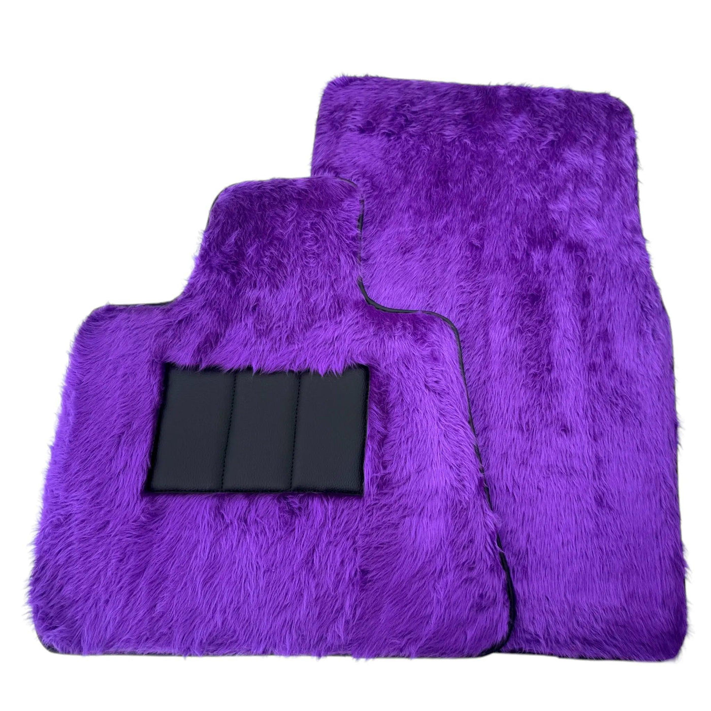 Violet Sheepskin Floor Mats for Rolls-Royce Cullinan (2018-2023) - AutoWin