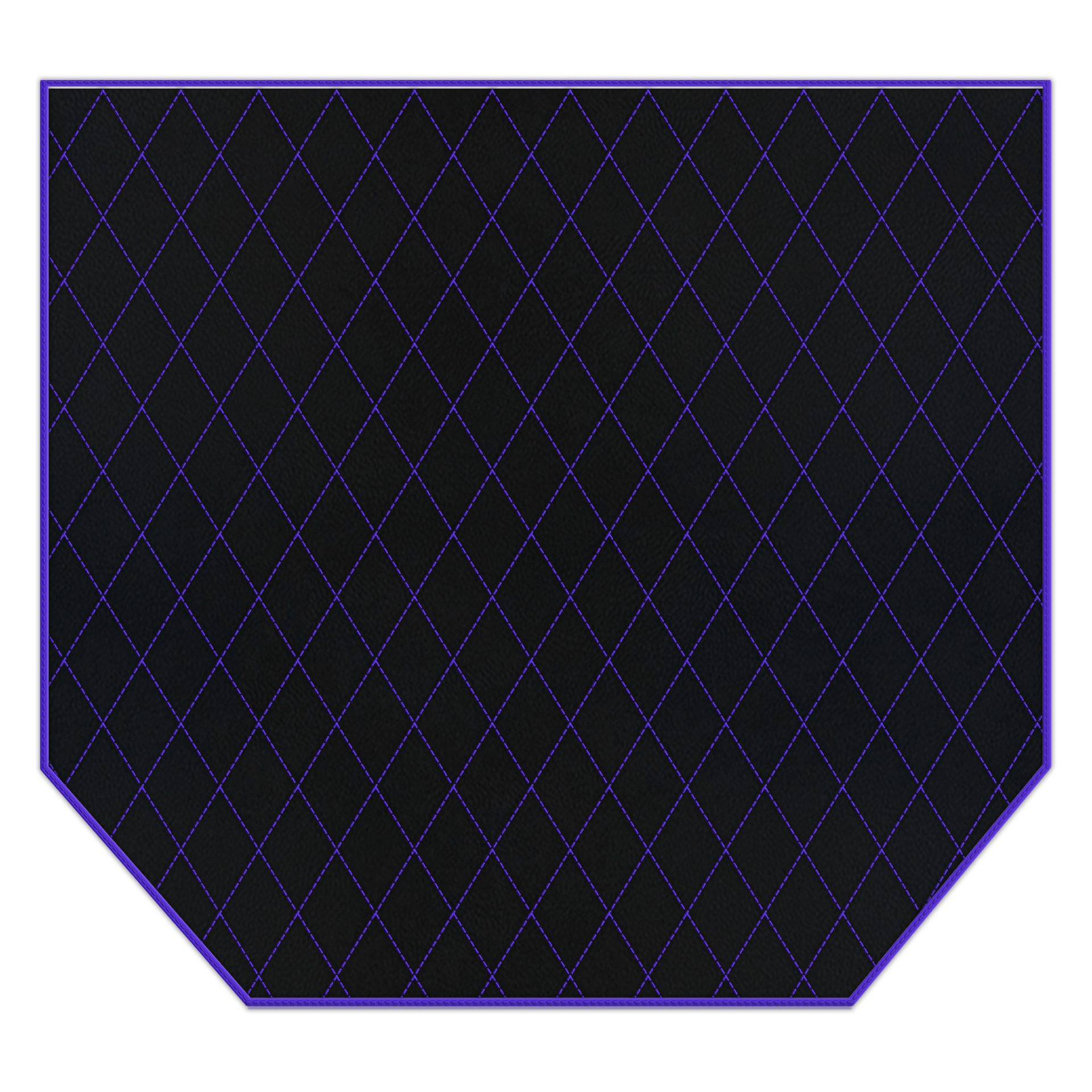 Tappetini per auto neri per Ferrari 360 Modena 1999-2005 con pelle Alcantara rossa - AutoWin