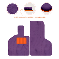 Luxury Sheepskin Floor Mats for Lamborghini Gallardo (2004-2014)