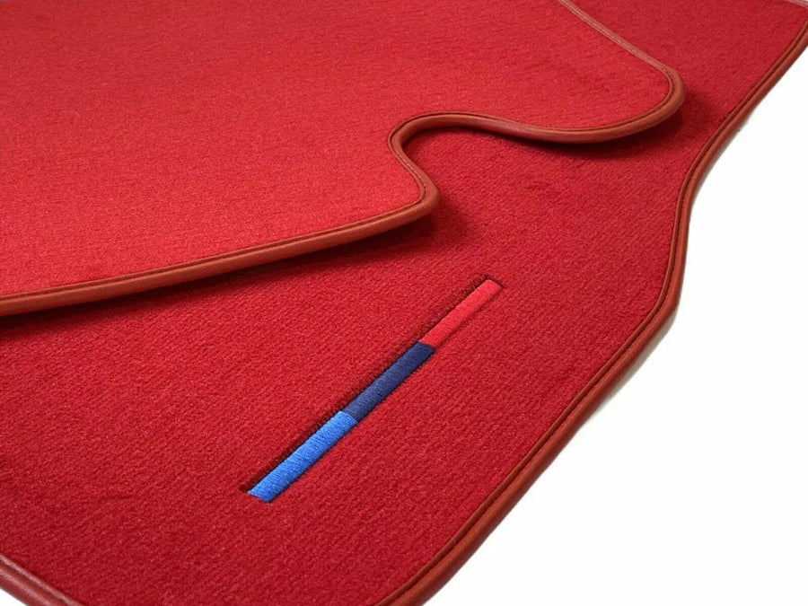 Red Mats For BMW 1 Series F70 With M Package - AutoWin