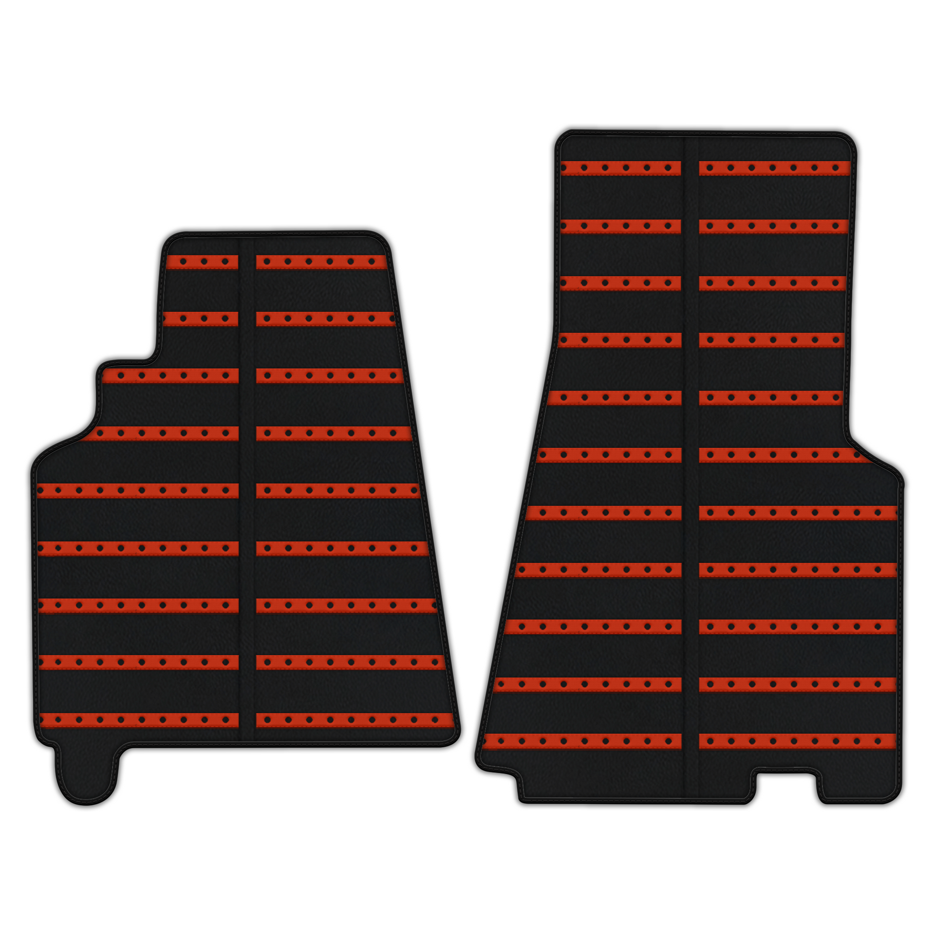 Leather Floor Mats with Daytona Design for Ferrari 575M Maranello (2002-2006)