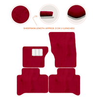 Luxurious Premium Sheepskin Floor Mats for Range Rover (2012-2022)