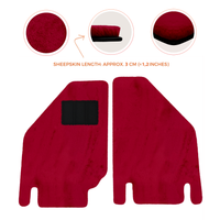 Premium Sheepskin Floor Mats for Ferrari Purosangue (2023-2024)