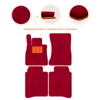 Luxury Sheepskin Floor Mats for Mercedes-Benz S-Class X222 | 2015-2021