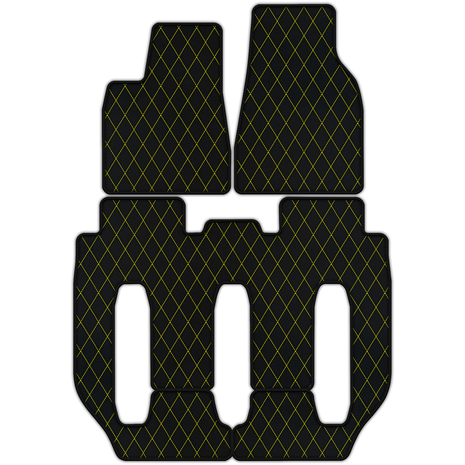 Custom Leather Floor Mats for Tesla Model X (2016-2017)