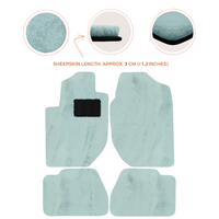 Premium Sheepskin Floor Mats for Land Rover Freelander (1997-2003)