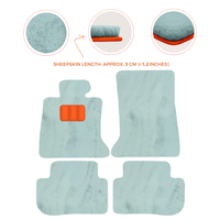 Premium Sheepskin Floor Mats for Rolls-Royce RR2 Dawn (2015-2023)