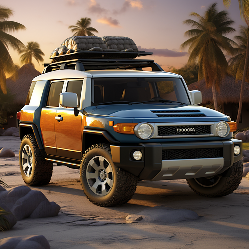 Tappetini personalizzati su misura per Toyota FJ Cruiser (2006-2023)