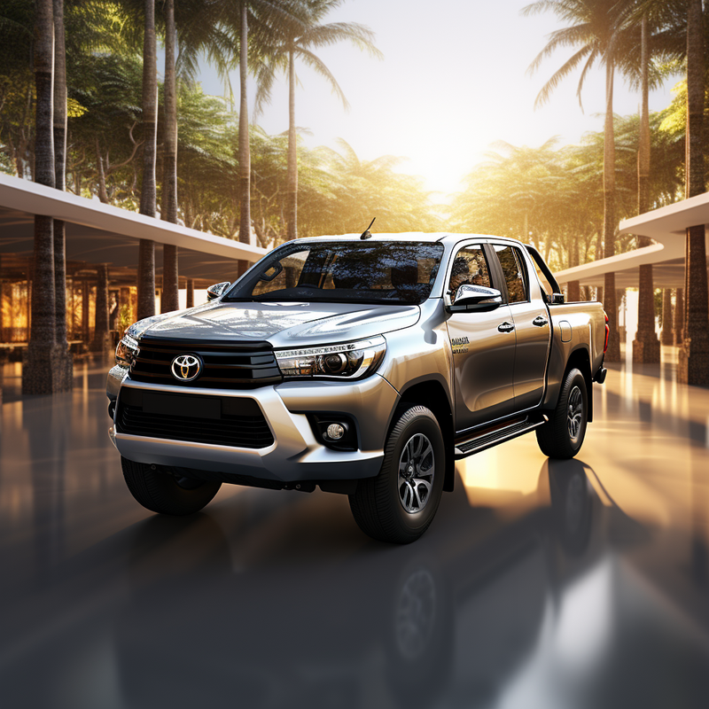 Tappetini su misura per Toyota Hilux cabina singola (2016-2023)