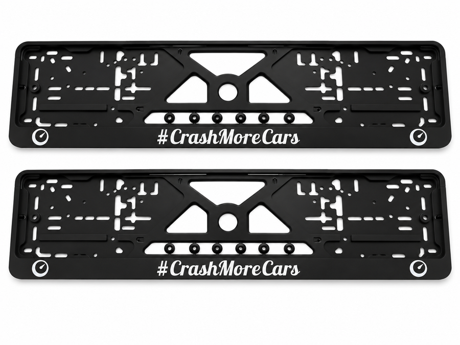 Crashmorecars Autowin Nummernschildhalter EU-Standardgröße 52 cm x 11 cm
