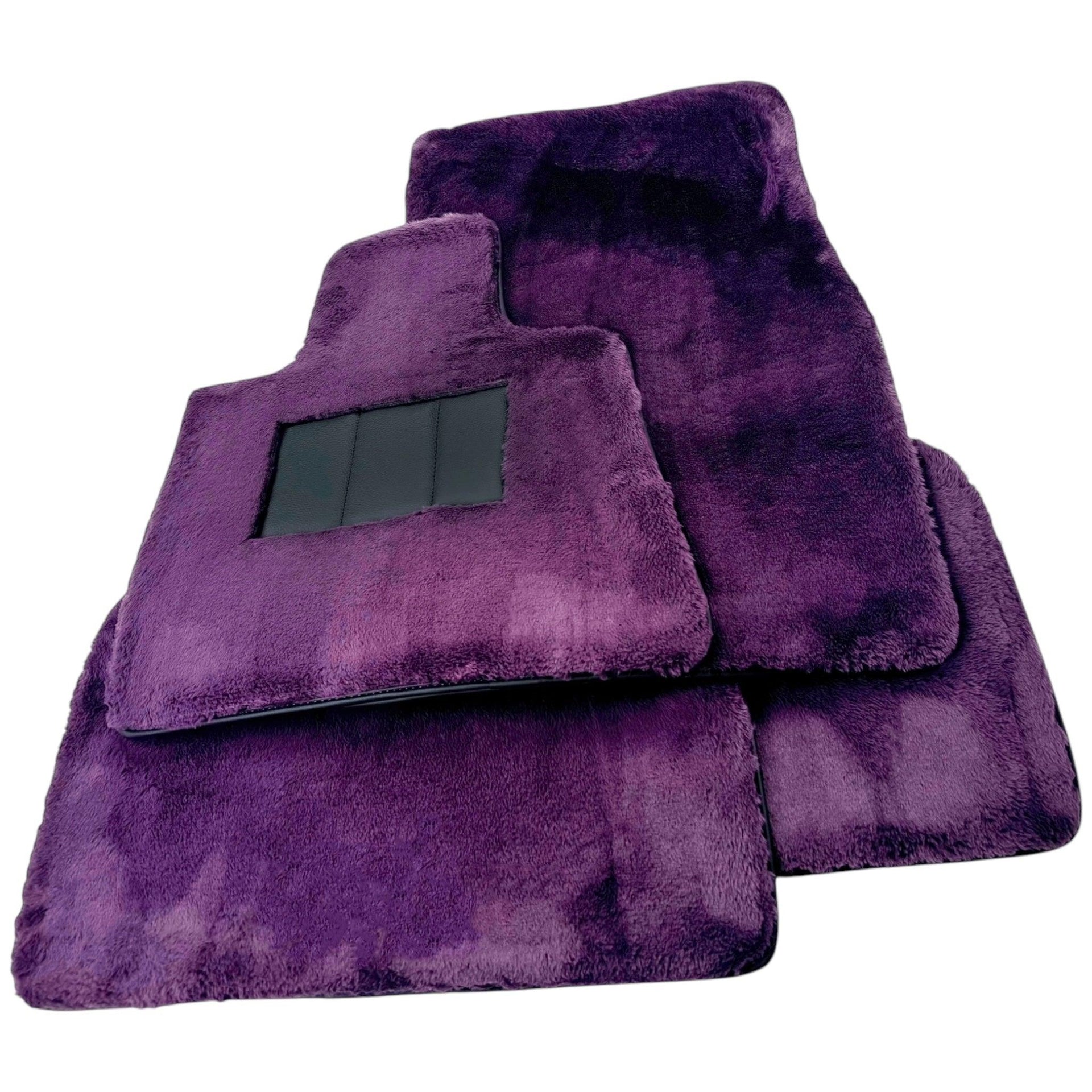 Various Colors of Sheepskin Floor Mats Tailored for the Chrysler PT Cruiser (2004-2006) Convertible - AutoWin