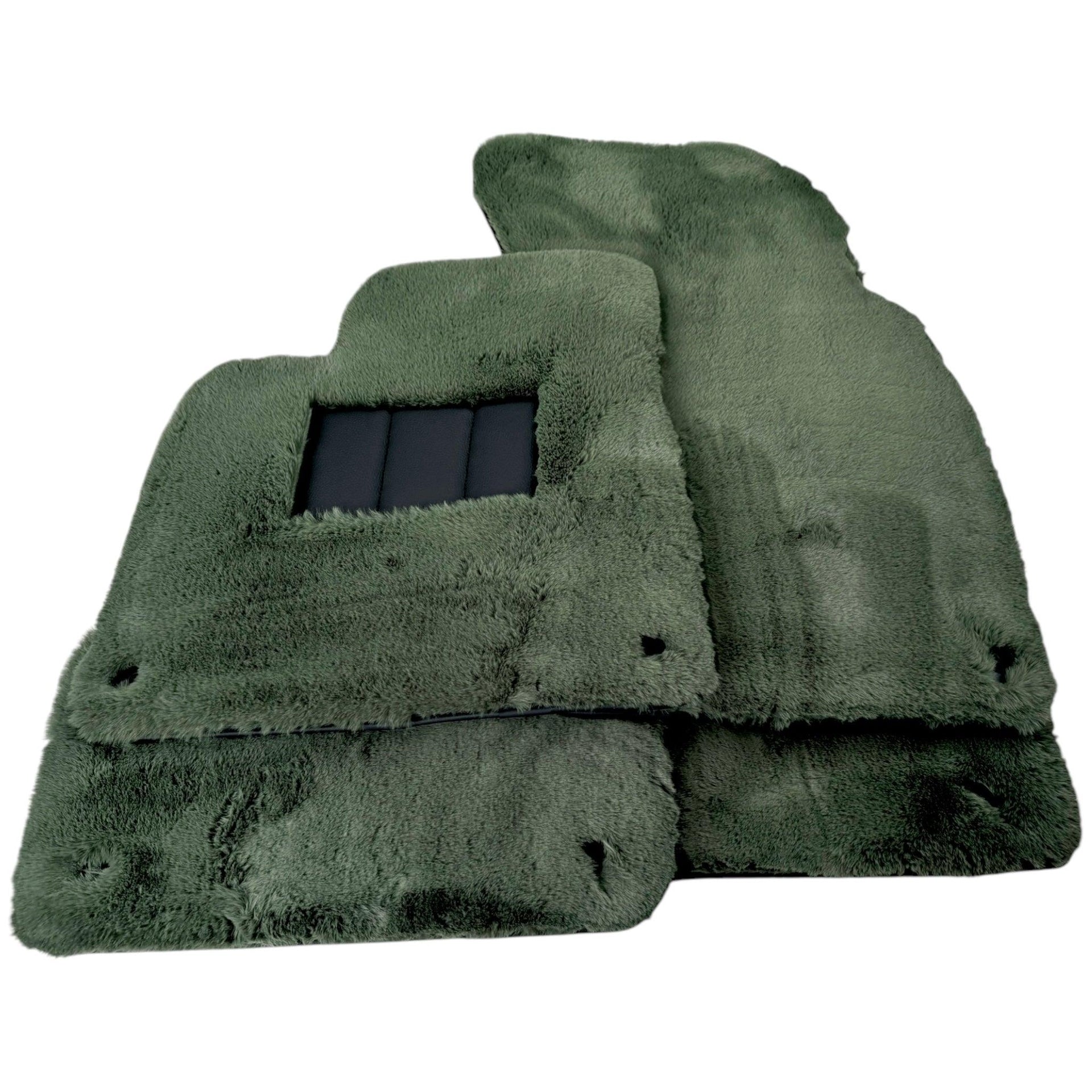 Various Colors of Sheepskin Floor Mats Tailored for the Chrysler PT Cruiser (2004-2006) Convertible - AutoWin